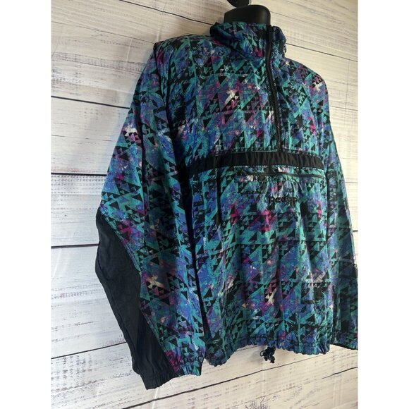 Vintage 90's Reebok Jogging Windbreaker (Light Jacket, Basketball, Gym Wear) - Picture 2 of 13